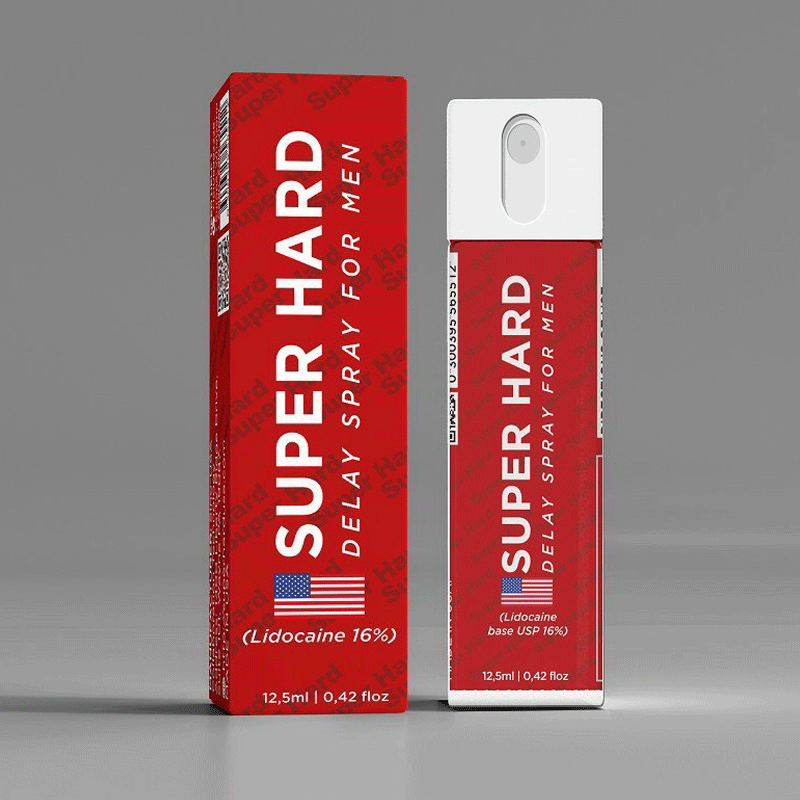 Chai xịt chống xuất tinh sớm Super Hard For Men 12,5ml chính hãng