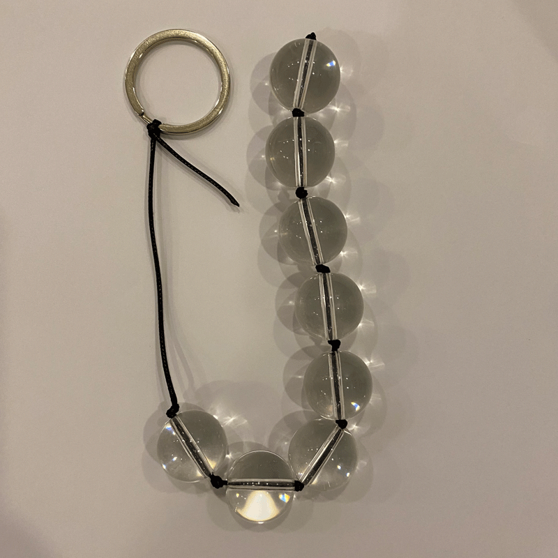 Chuỗi hạt thủy tinh kích thích hậu môn giúp tăng khoái cảm