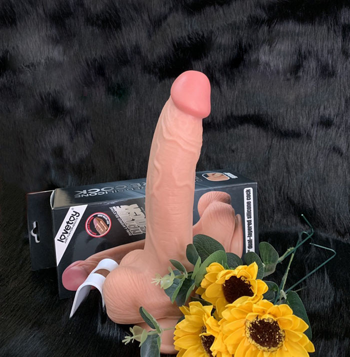 Dương vật giả Lovetoy Nature Cock không rung hàng khủng siêu dài 27cm