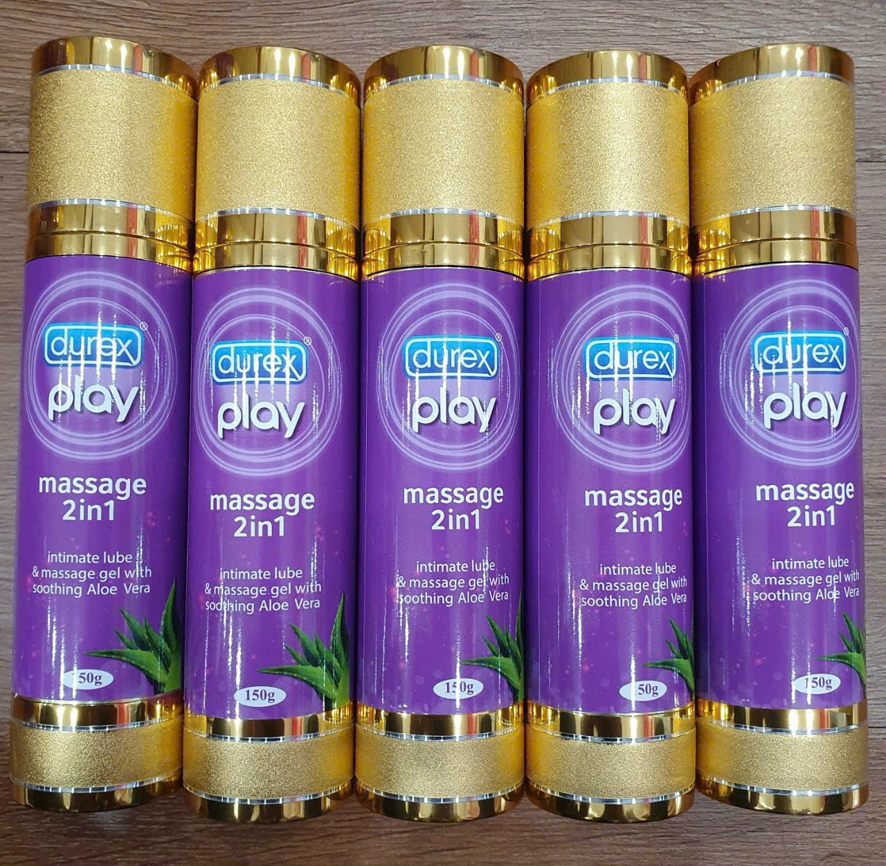 Gel bôi trơn tình dục Durex Play massage 2in1 nha đam 150g mới