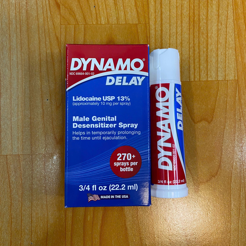Lọ xịt kéo dài thời gian quan hệ Dynamo Delay Mỹ cao cấp chính hãng