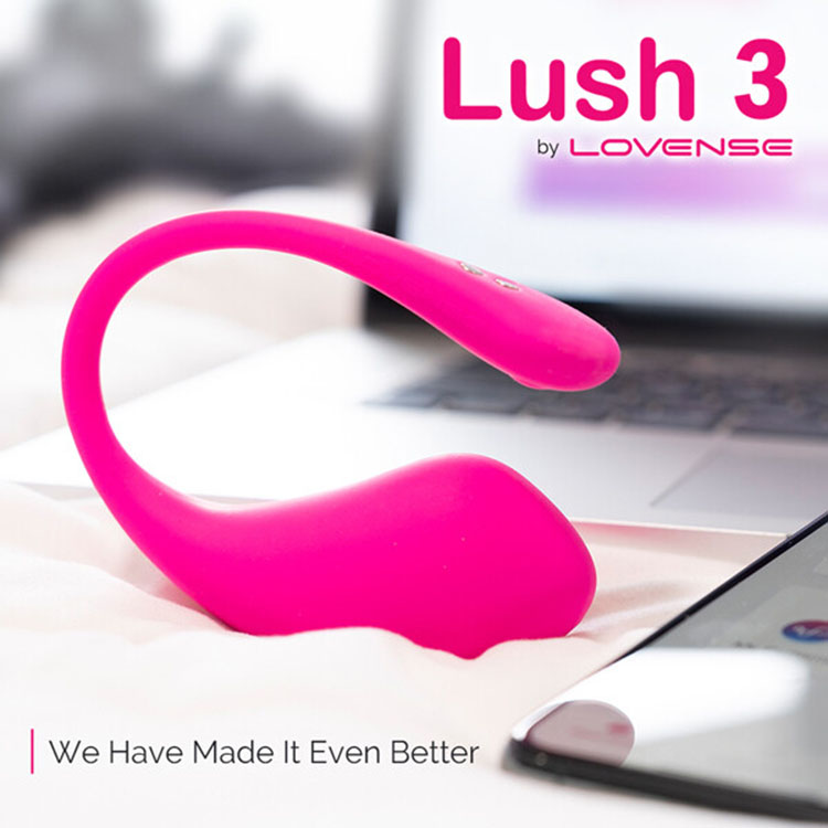 Máy rung tình yêu Lovense Lush 3 điều khiển qua App không giới hạn khoảng cách cao cấp