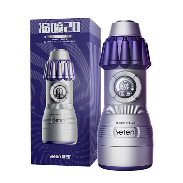 Máy thẩm du cho nam Leten Turbojet-20 Sucking rung rên bú mút co bóp siêu sướng