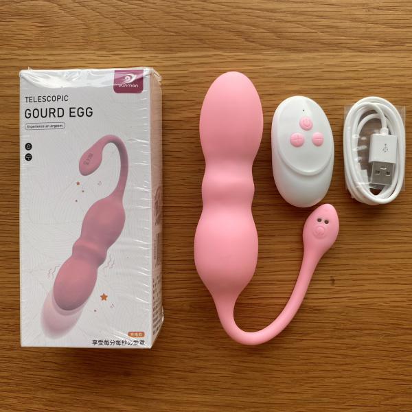 Phân phối Trứng rung thụt Gourd Egg remote điều khiển cao cấp