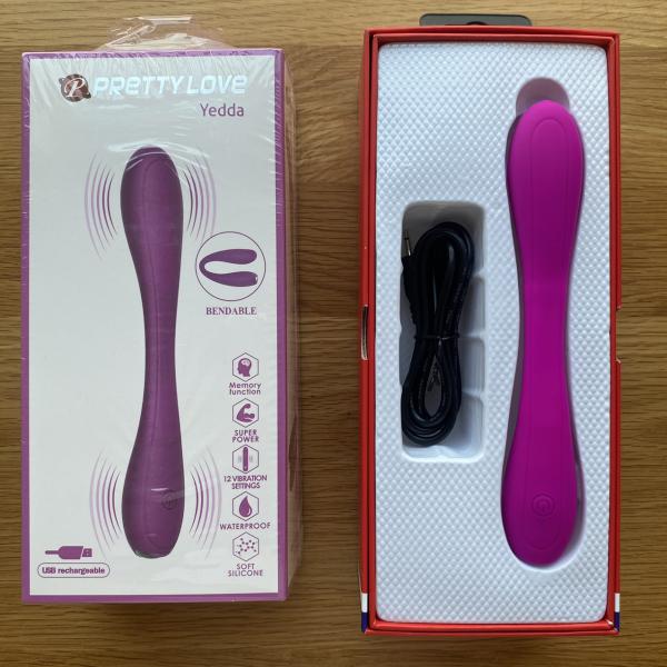 Que rung cầm tay hai đầu Pretty Love Yedda có thể uốn cong duỗi thẳng