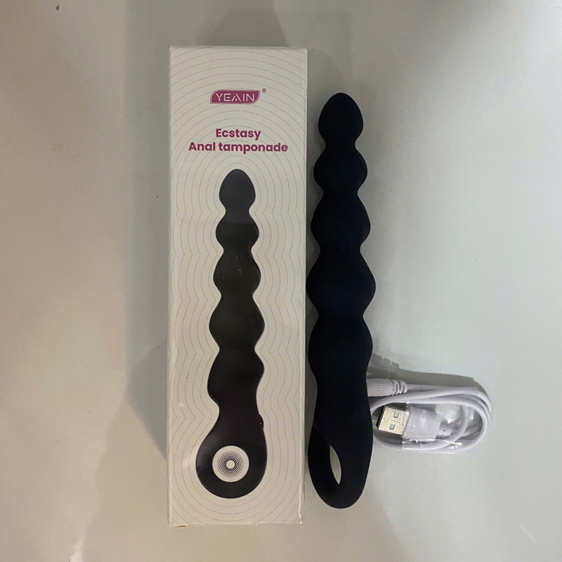Que rung kích thích hậu môn Yeain Ecstasy Anal Tamponade dạng xoắn ốc cực mạnh