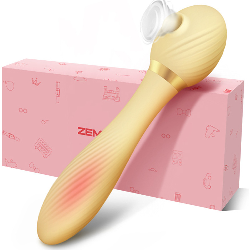 Que rung massage cầm tay hút đa năng Zem cao cấp