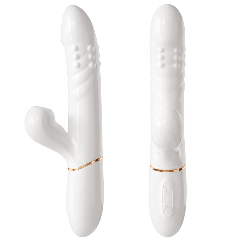 Sextoy Dương vật giả rung thụt hút Ankni tích hợp bi xoay cực mạnh