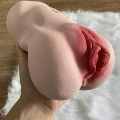 Âm đạo cầm tay 900g nguyên khối mềm mịn giống thật