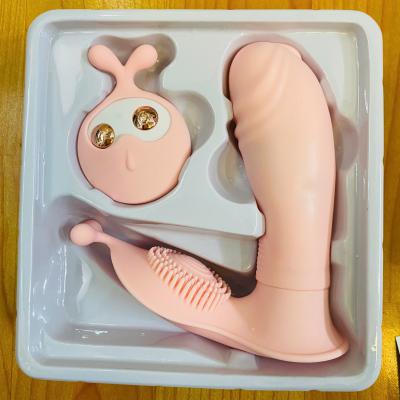 Chíp rung Lilo tai thỏ hình dương vật điều khiển từ xa