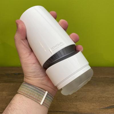 Cốc thủ dâm Tenga Aero ruột trong suốt 10 mức độ co bóp với công nghệ hàng không tiên tiến