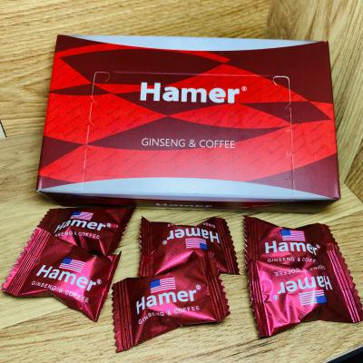 Combo hộp 8 cái kẹo sâm ngậm Hamer Mỹ chính hãng cho nam giới