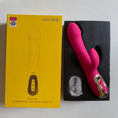 Dương vật giả rung thụt tỏa nhiệt đa năng Leten cao cấp