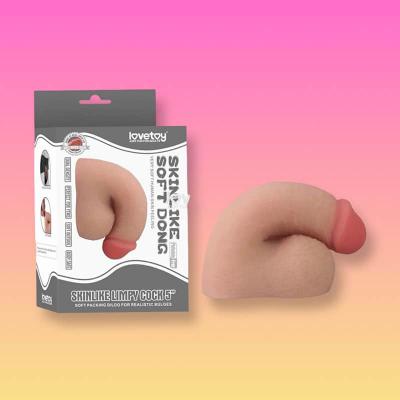 Dương vật giả silicon siêu mềm ngủ gật Lovetoy độn quần chíp cho les