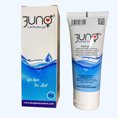 Gel bôi trơn gốc nước Juno 50gr tạo cảm giác mát lạnh