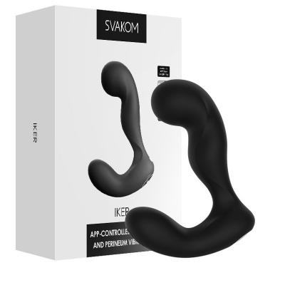 Máy rung massage hậu môn Svakom Iker điều khiển qua app