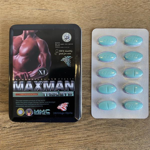 Thuốc tăng cường sinh lý nam Maxman hỗ trợ tăng cương cứng kéo dài thời gian