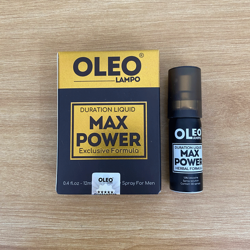 Thuốc xịt kéo dài thời gian quan hệ Oleo Max Power cho nam
