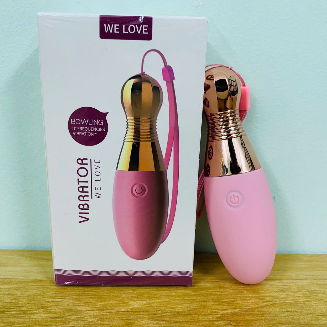 Trứng rung không dây Lilo We Love Bowling ngụy trang 10 chế độ pin sạc