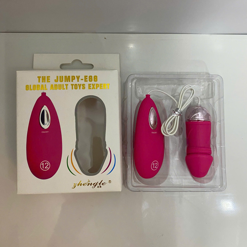 Trứng rung ngụy trang đầu khấc The Jumpy - E66 12 chế độ massage điểm G cực phê